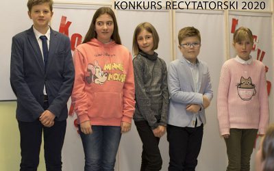 XXXVII Wojewódzki Konkurs Recytatorski – wyniki